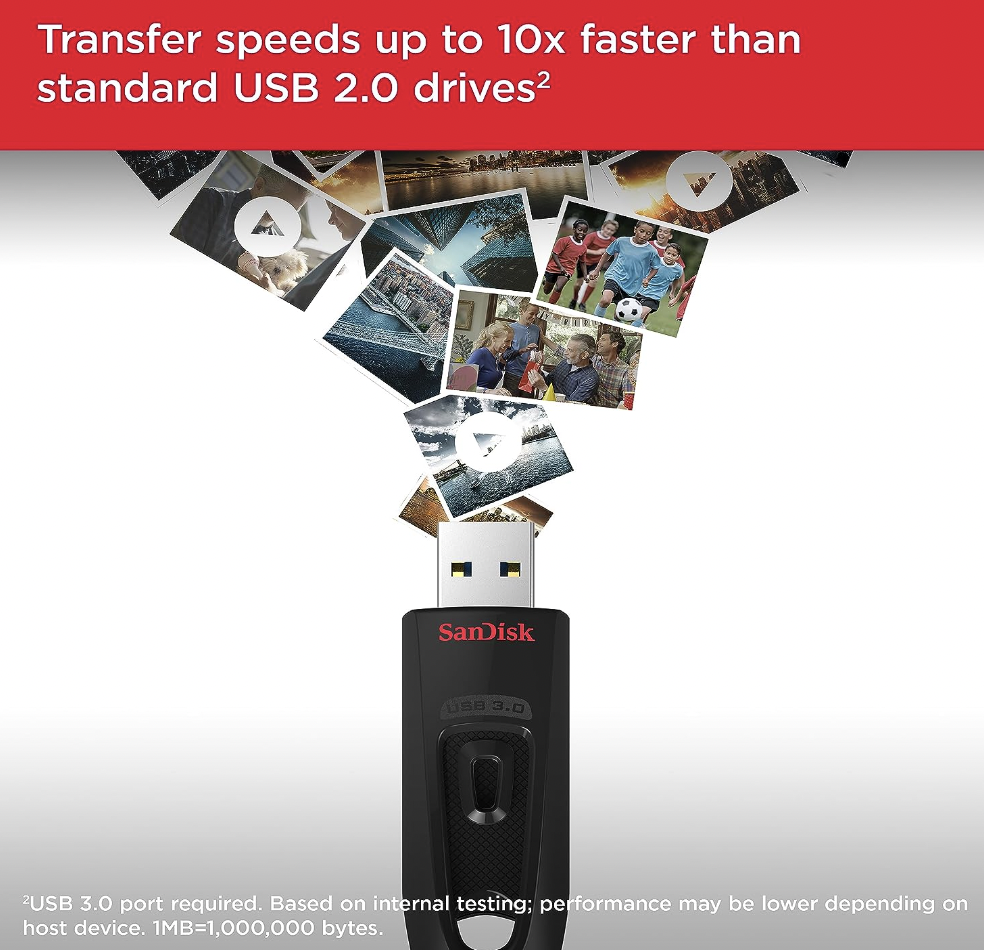 Sandisk SDCZ48 USB 3.0 Ultra  USB Pendrive