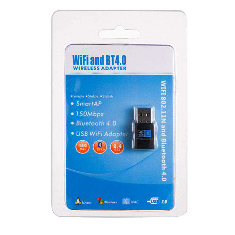 300M USB WiFi Adapter Free Drive External Wireless LAN Network Card for Desktop & Laptop